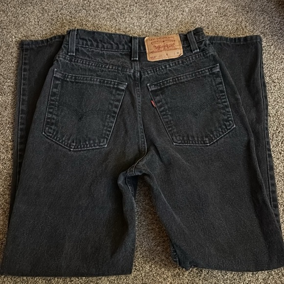 Vintage Ladies Black Levi’s 512’s Jeans - Picture 5 of 6